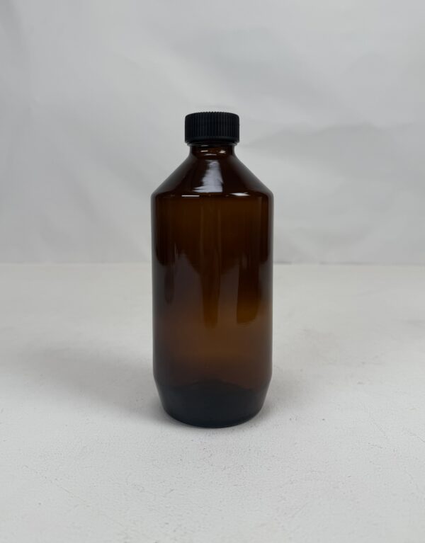 Lab Props_Brown Glass Bottle (Medium)