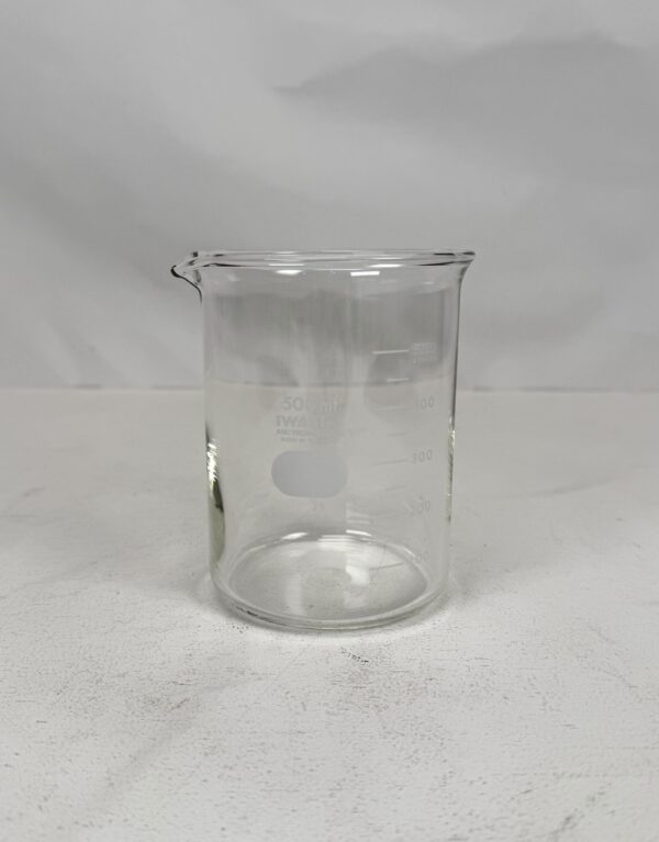 Lab Props_Glass Beaker Iwaki 500ml