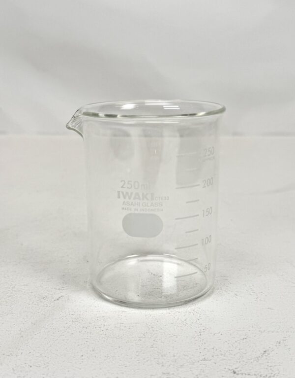 Lab Props_Glass Beaker Iwaki 250ml