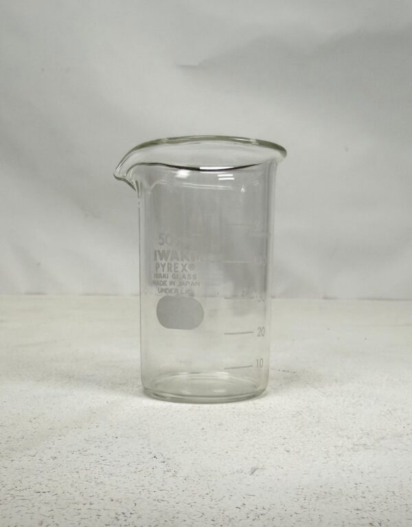 Lab Props_Glass Beaker Iwaki 50ml