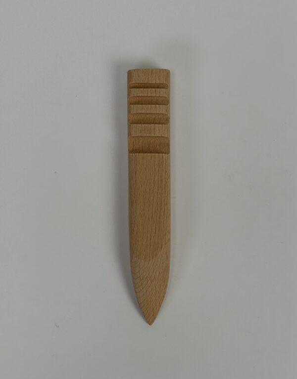 Lab Props_Wooden Leather Work Tool (Rectangular)